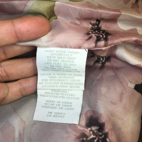 Via Spiga Faux Leather Moto Jacket Grey Size M - Picture 7 of 8